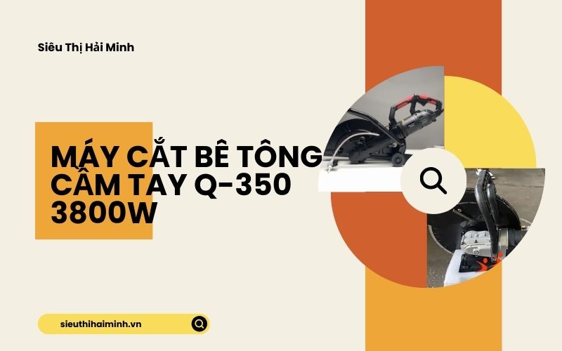 Máy cắt bê tông cầm tay Q-350 3800W