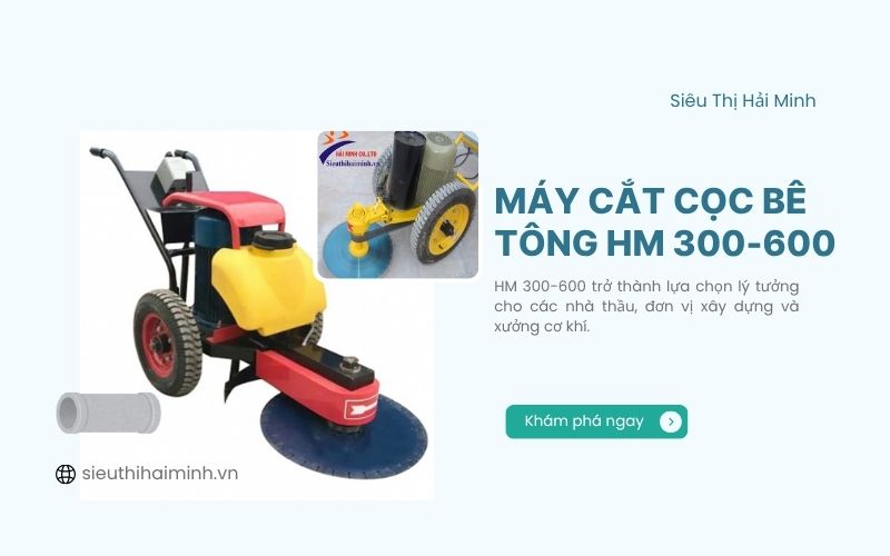 Máy cắt cọc bê tông HM 300-600