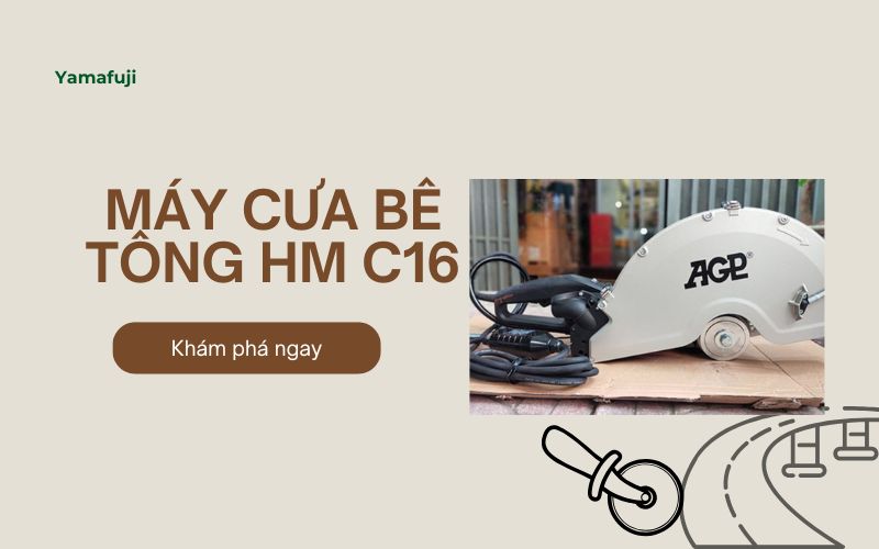 Máy cưa bê tông HM C16