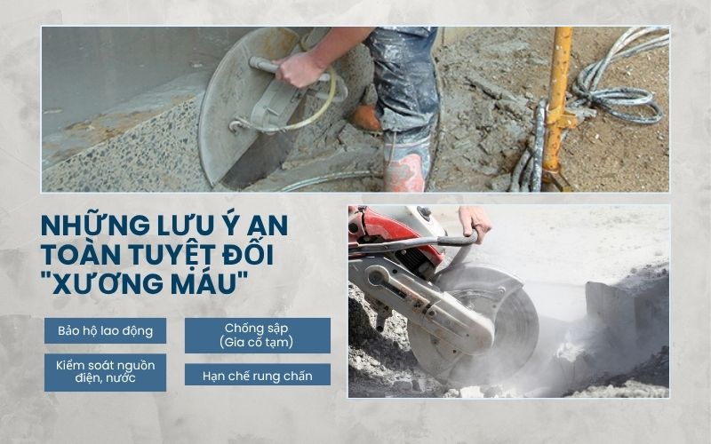 Những lưu ý an toàn tuyệt đối 