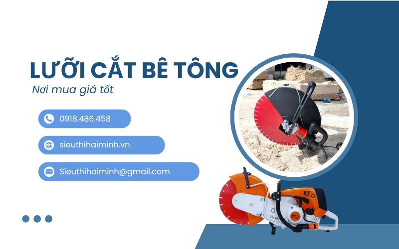 Nơi mua lưỡi cắt bê tông giá tốt 