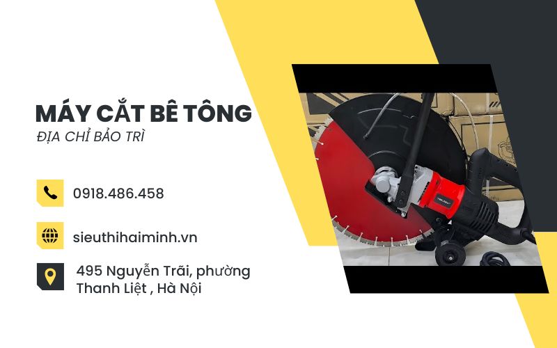 địa chỉ bảo trì máy cắt bê tông
