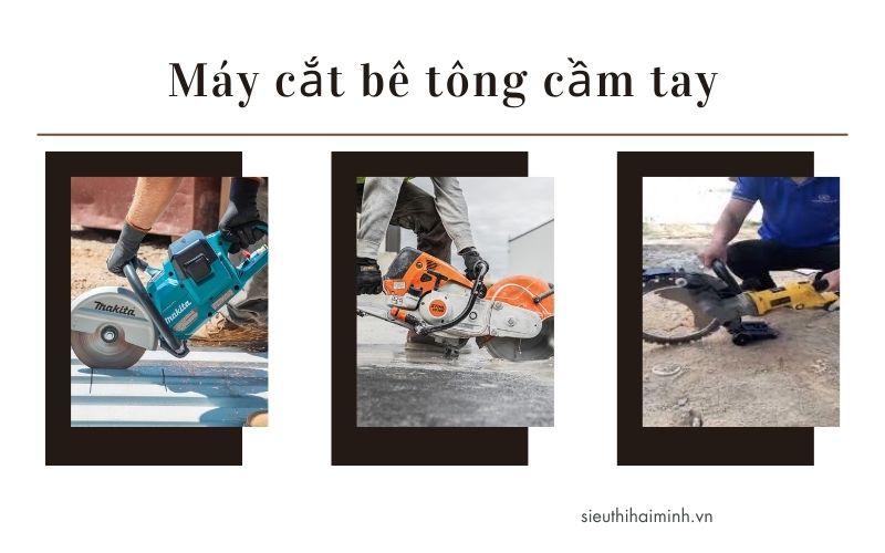 Lỗi phổ biến ở máy cắt bê tông cầm tay