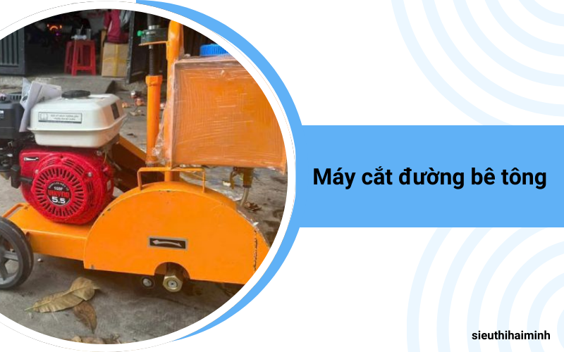 Một trong những dòng máy cắt đường bê tông