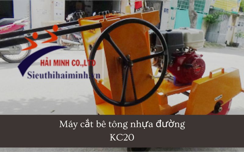 Đặc điểm nổi bật của máy cắt đường bê tông KC20