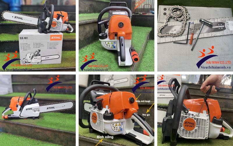 Đặc điểm của máy cắt bê tông STIHL GS 461