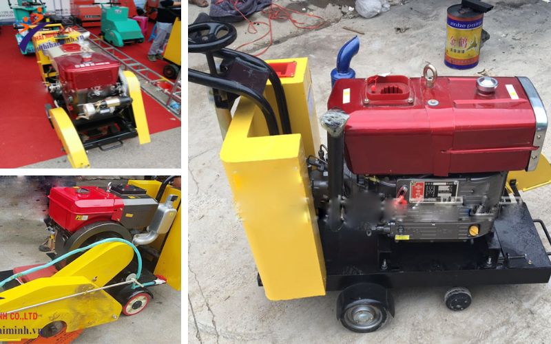 Tính năng của máy cắt đường bê tông đầu nổ D10 New