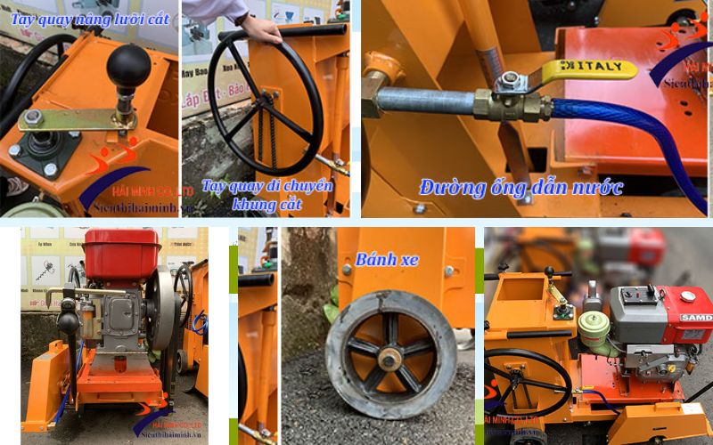 Đặc điểm của máy cắt đường Diesel K20 (10HP)