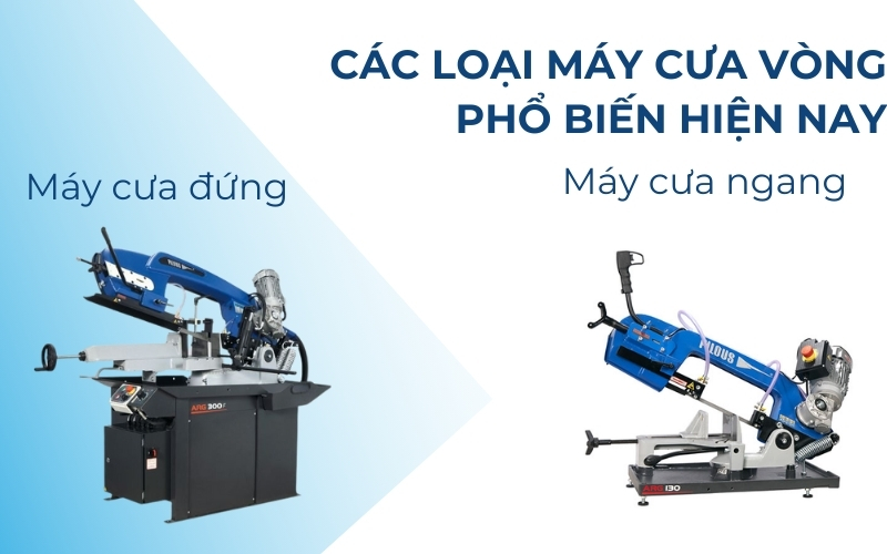 Các loại máy cưa vòng phổ biến hiện nay