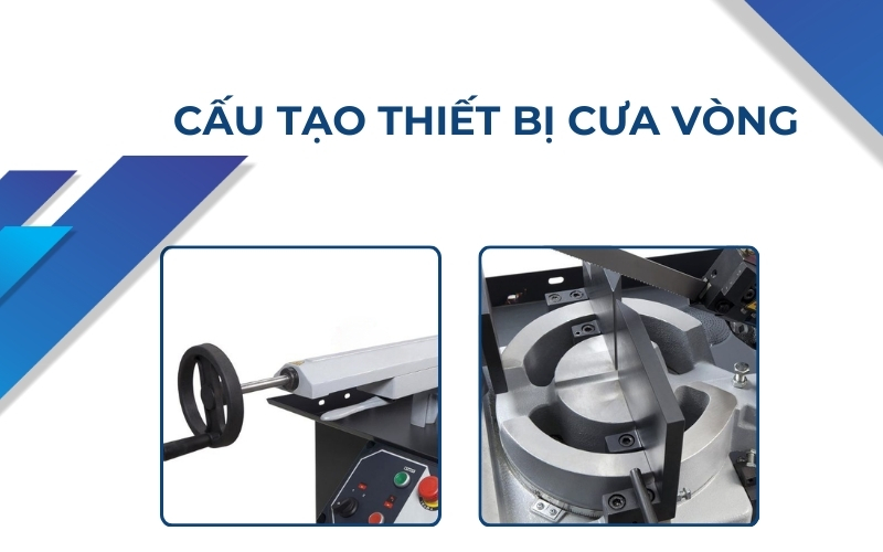 Cấu tạo thiết bị cưa vòng