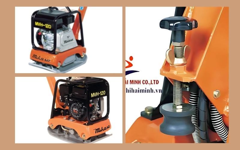 Cấu tạo của máy đầm bàn MVH-120