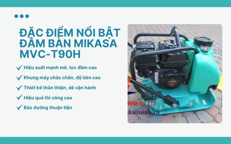 Đặc điểm nổi bật của đầm bàn Mikasa MVC-T90H