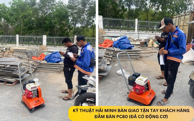 Đầm Bàn PC80 (Đã có động cơ)