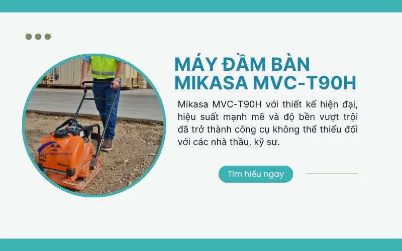 Máy đầm bàn Mikasa MVC-T90H