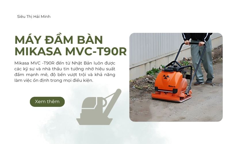 Máy đầm bàn Mikasa MVC-T90R