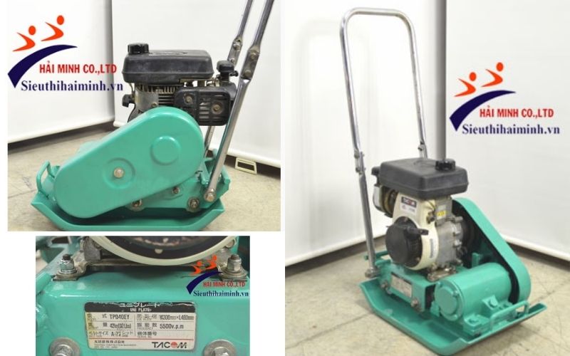 Thiết kế và cấu tạo của đầm bàn Tacom TPD