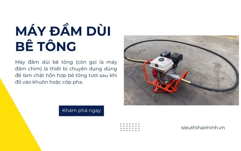 Máy đầm dùi bê tông