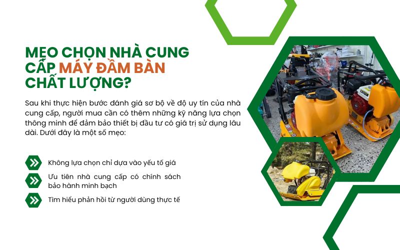 Cách đánh giá nhà cung cấp đầm bàn chất lượng
