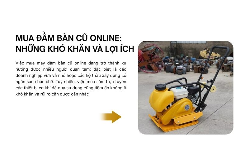 Mua đầm bàn cũ online: Những khó khăn và lợi ích