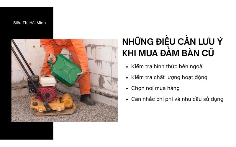 Những điều cần lưu ý khi mua đầm bàn cũ