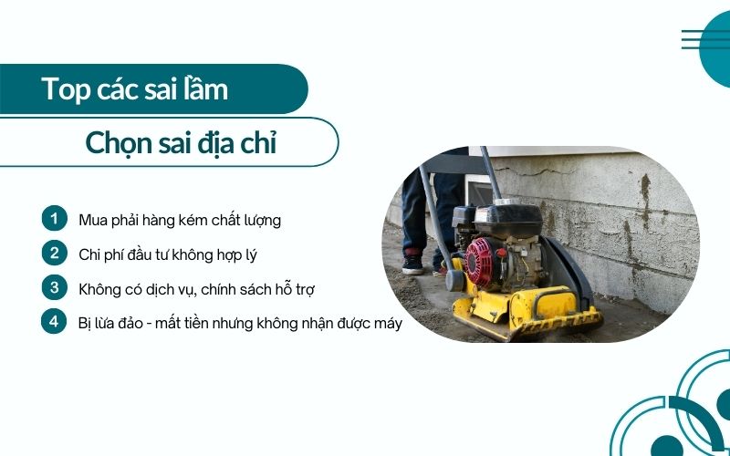 Top các sai lầm thường gặp khi chọn sai địa chỉ mua đầm bàn