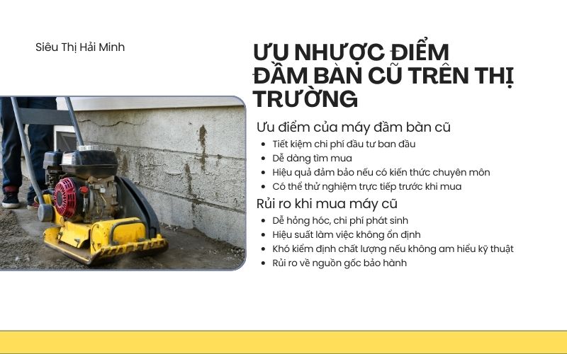 Ưu nhược điểm của đầm bàn cũ trên thị trường