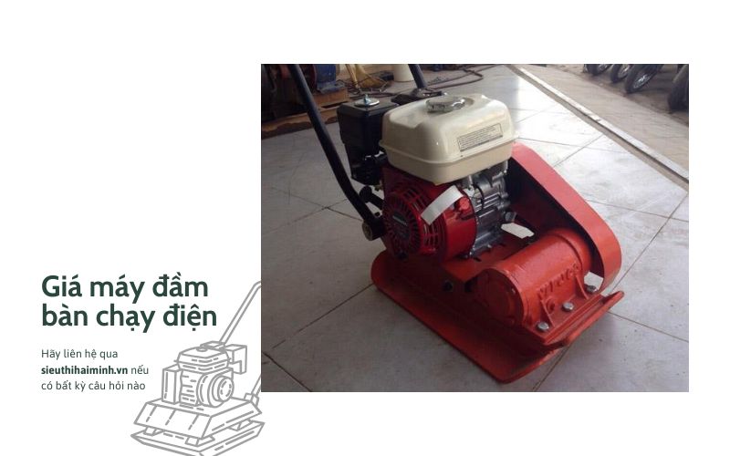 Các yếu tố ảnh hưởng đến giá máy đầm bàn chạy điện