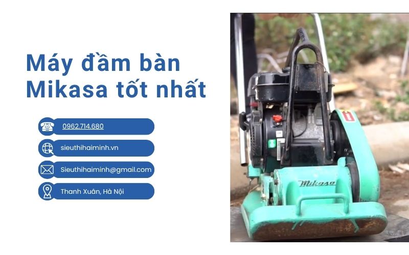 máy đầm bàn Mikasa tốt nhất