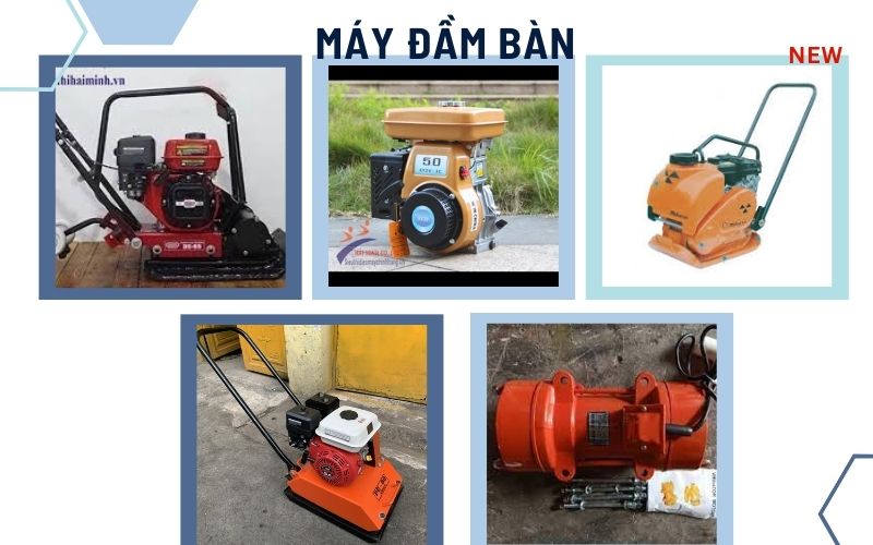 Top 5 máy đầm bàn phổ biến nhất hiện nay