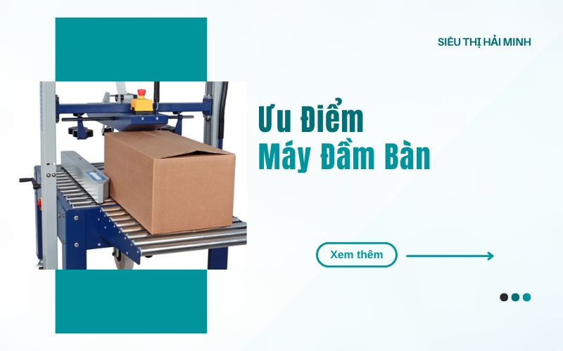 Ưu điểm của máy đầm bàn