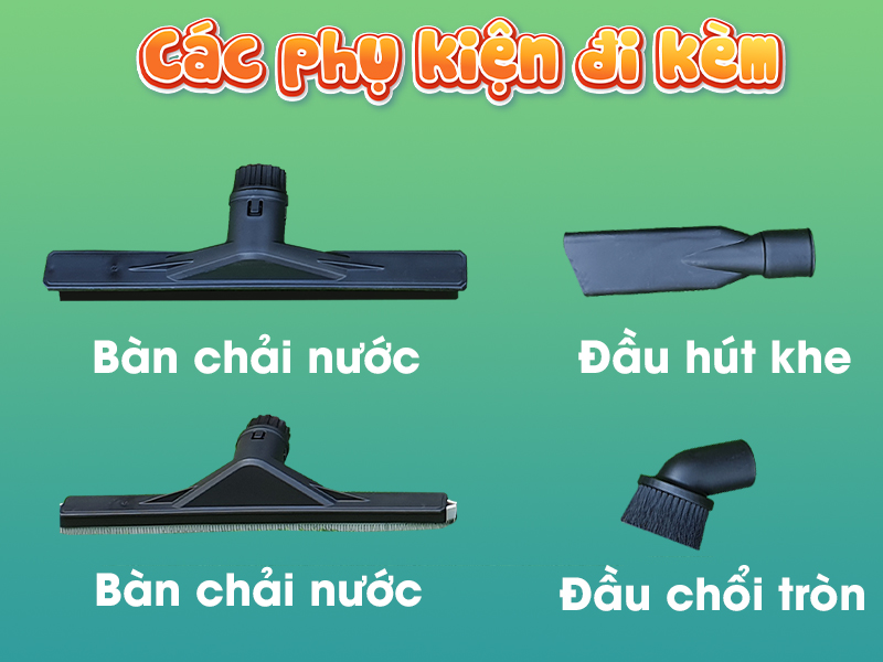 các phụ kiện đi kèm