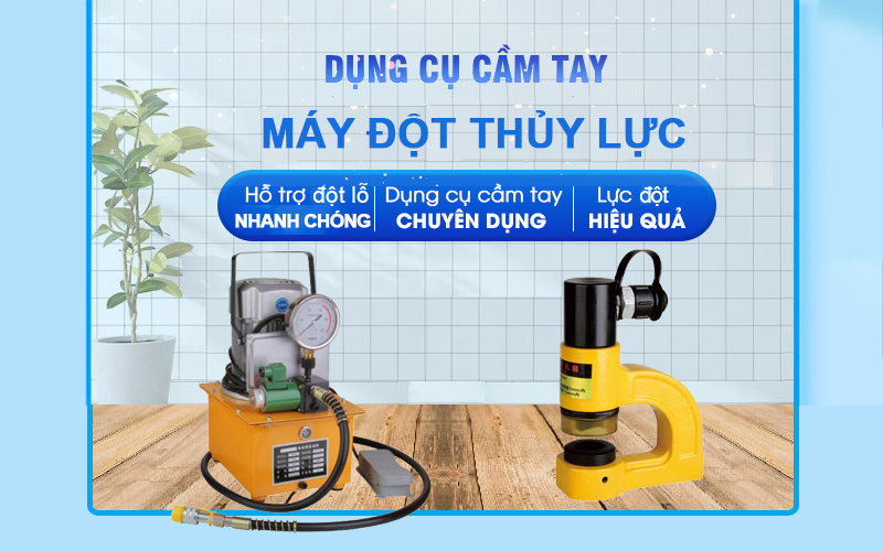 máy đột thủy lực