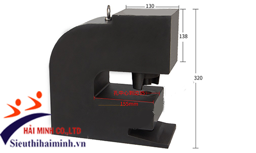 Máy đột lỗ thủy lực CH100A