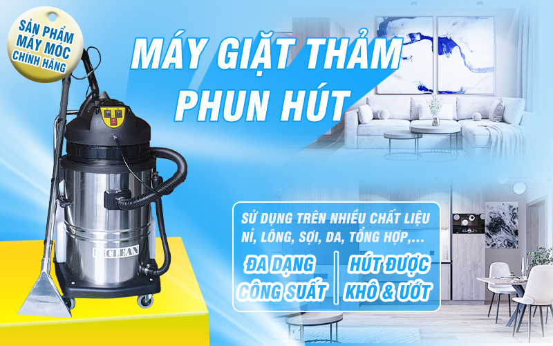 Giới thiệu máy giặt thảm