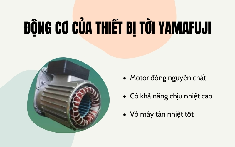 Động cơ của thiết bị tời Yamafuji