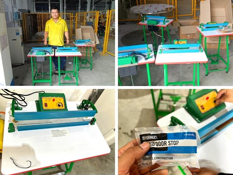 giao máy cho khách