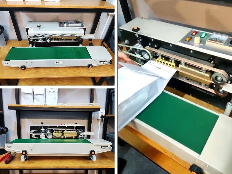 Máy hàn miệng túi liên tục Yamafuji FR900I