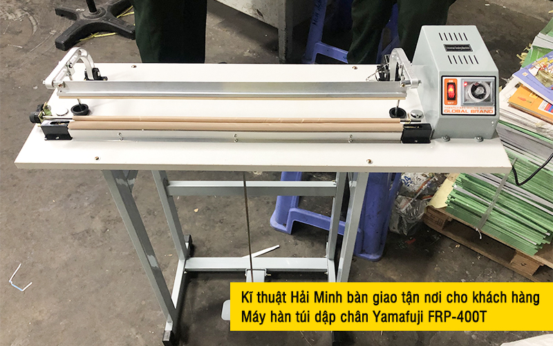 Máy hàn túi dập chân Yamafuji FRP-400T