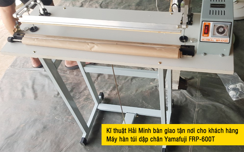 Máy hàn túi dập chân Yamafuji FRP-600T