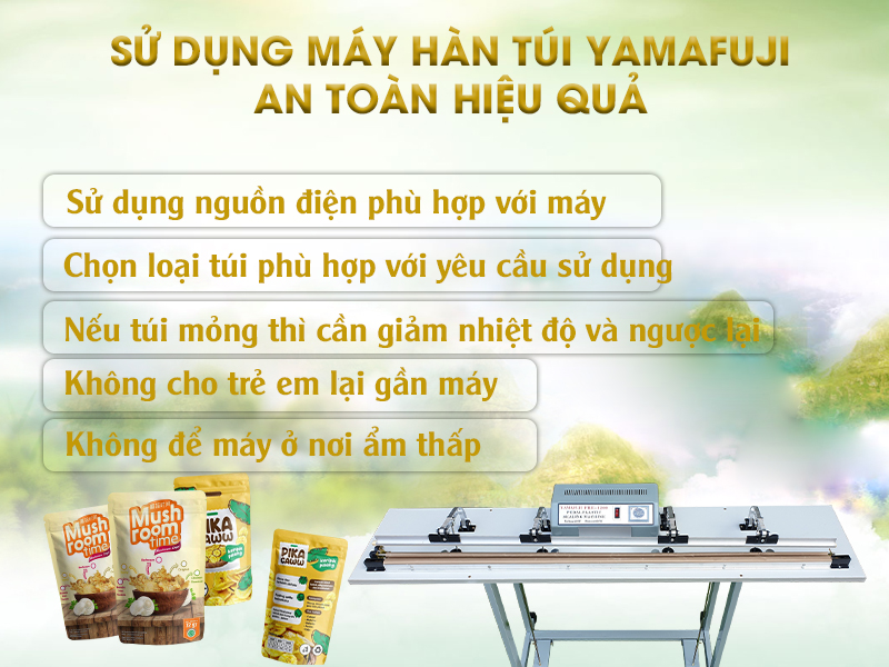  Những lợi ích khi mua máy hàn túi Yamafuji tại Siêu Thị Hải Minh