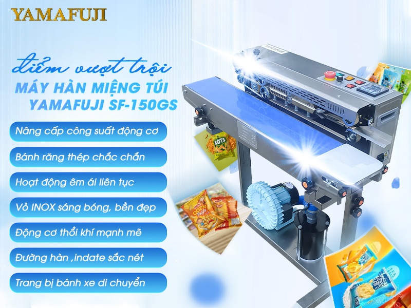 Đánh giá máy hàn miệng túi Yamafuji SF-150GS