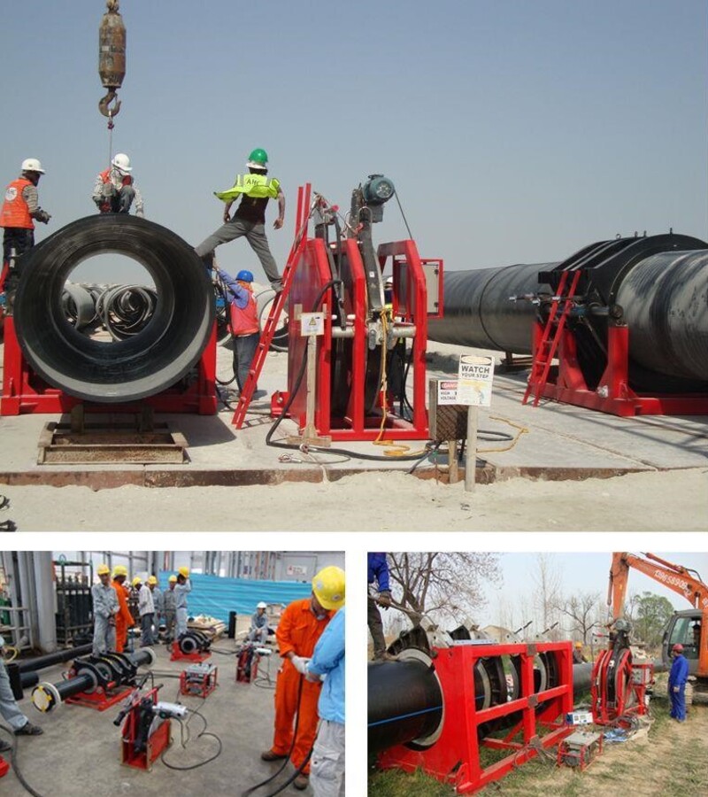 Máy hàn thủy lực HM280-450