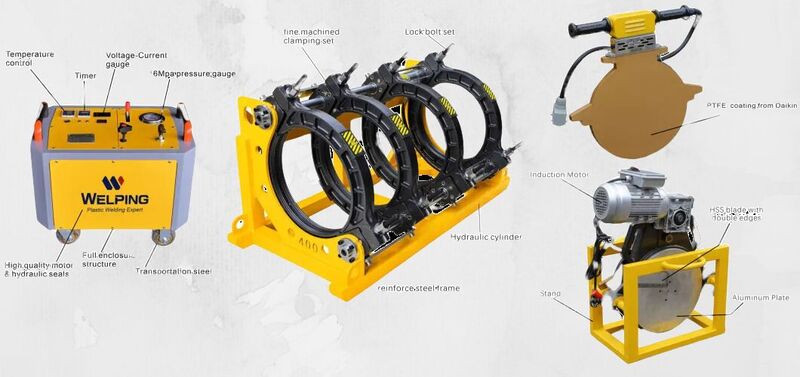 Máy hàn thủy lực HM250-400