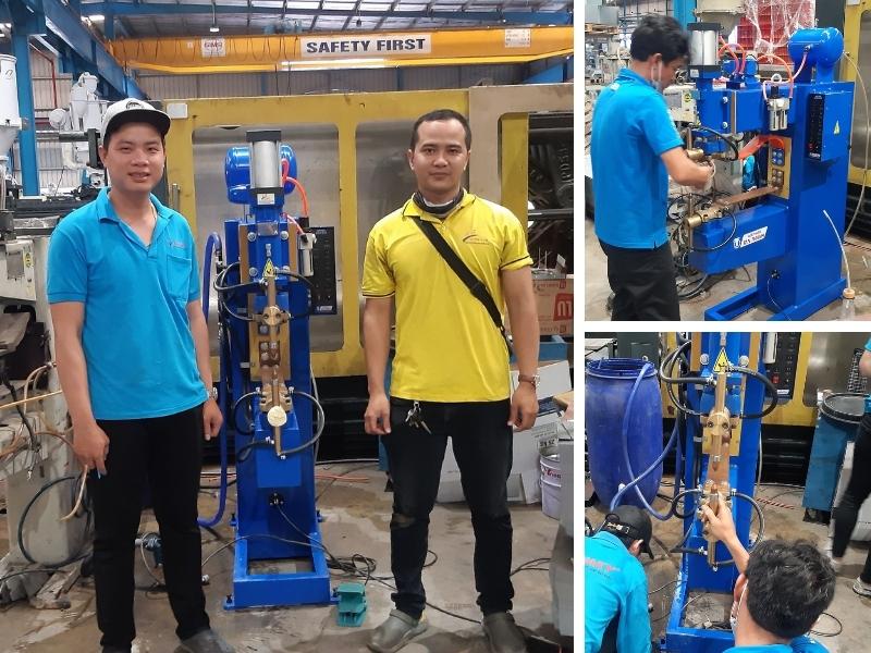 Máy hàn bấm tân thành HB35