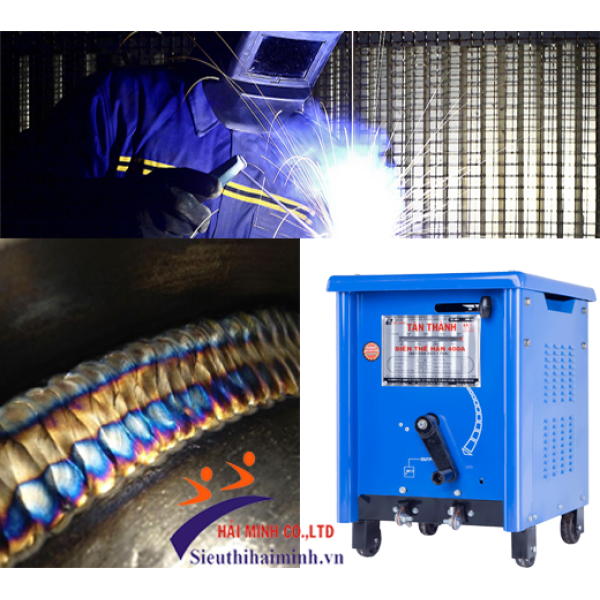 Photo - Máy hàn hồ quang AC 400A - dây đồng ( 1 pha và 2 pha )
