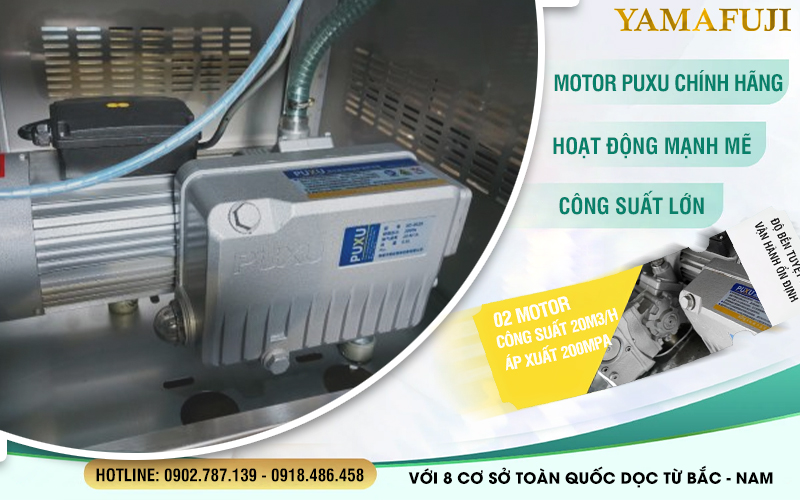 02 Motor PUXU máy hút chân không công nghiệp dz-600 2SB NEW