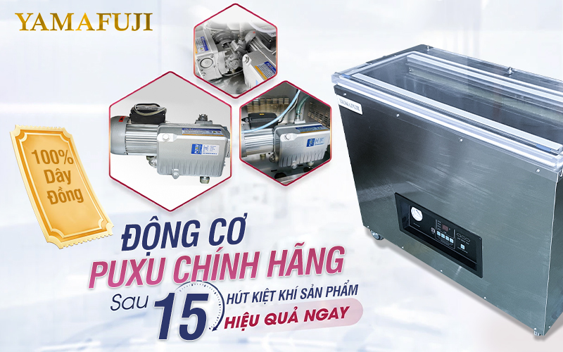 Động cơ hút chân không Puxu chính hãng máy hút chân không dz8502E New