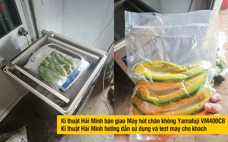 Kĩ thuật Hải Minh bàn giao Máy hút chân không Yamafuji VM400CB