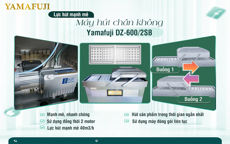 Lực hút chân không máy hút chân không công nghiệp dz-600 2SB NEW