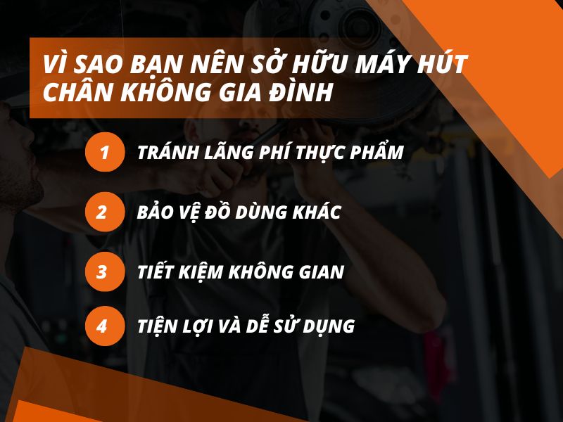 Những lý do bạn nên sở hữu ngay máy ép chân không gia đình